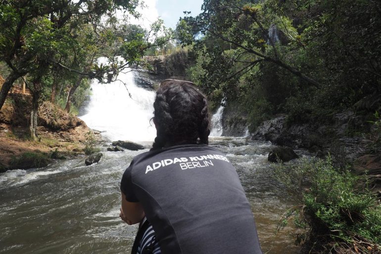 Tomando la mejor de las energías en mi país Colombia. Villa de Leyva